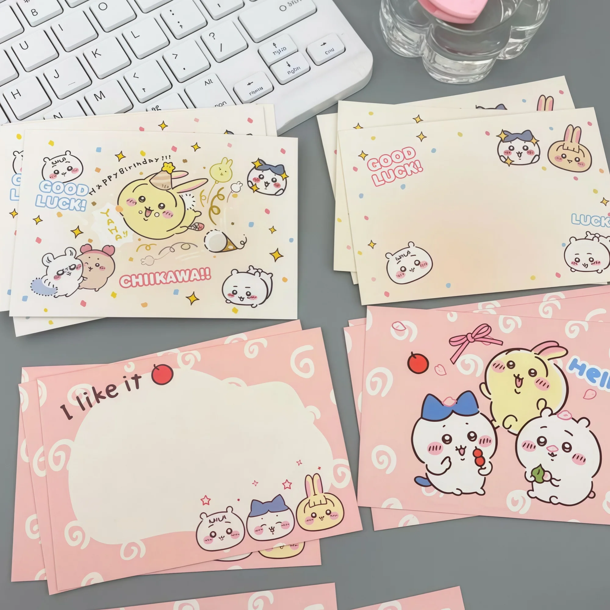 Cosplay Fire Prop - Set da 20 biglietti d'auguri Chiikawa,